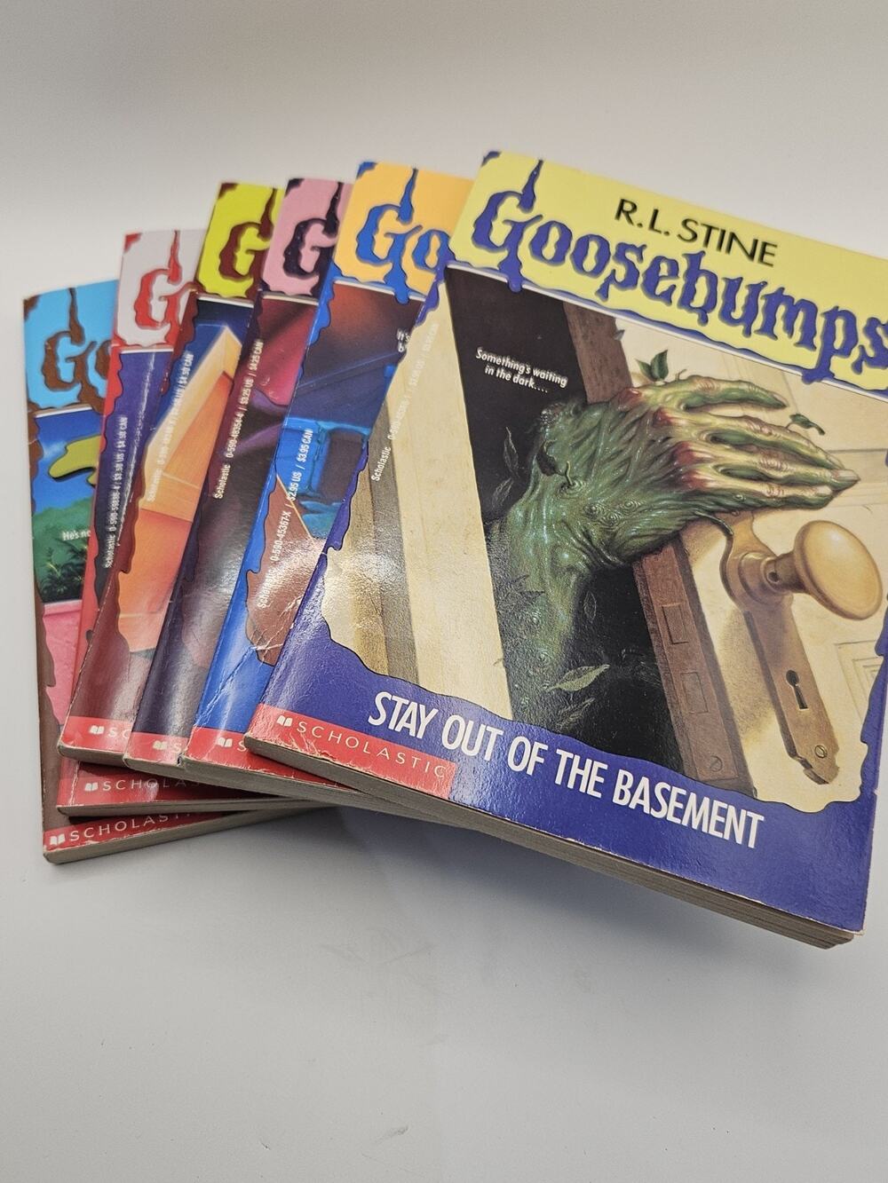 Lot of 6 R.L Stine Goosebumps Paperback Books #2,3,24,30,32,38 Vintage